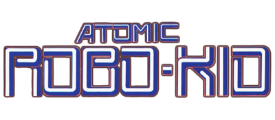 Atomic Robo-Kid logo for Sega Mega Drive